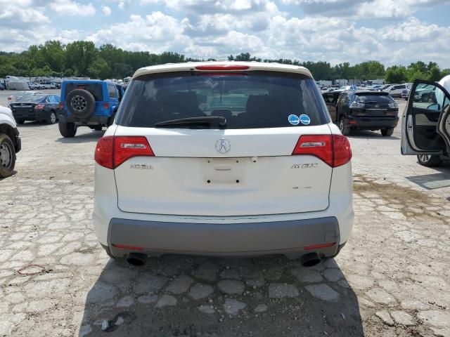 2HNYD28347H538766 - 2007 ACURA MDX TECHNOLOGY თეთრი ფოტო 6