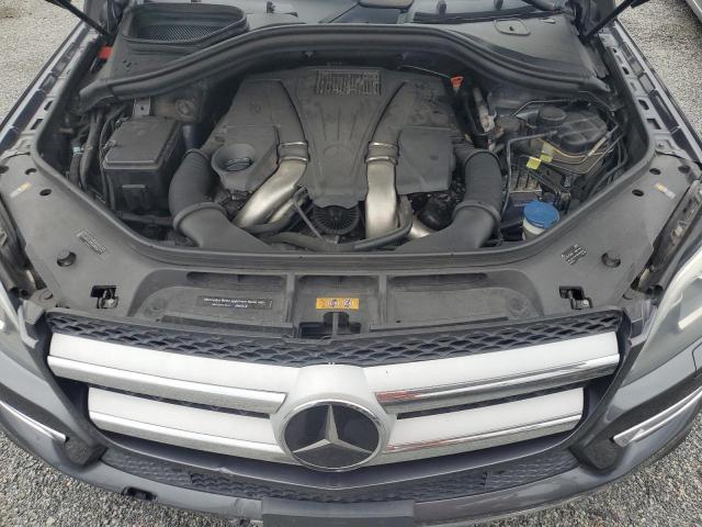 4JGDF7CE5EA324784 - 2014 MERCEDES-BENZ GL 450 4MATIC GRAY photo 12