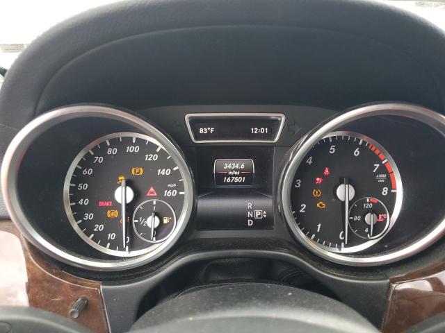 4JGDF7CE5EA324784 - 2014 MERCEDES-BENZ GL 450 4MATIC GRAY photo 9