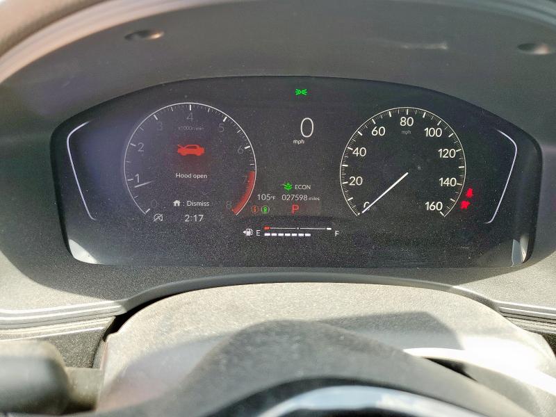 2HGFE2F54PH543997 - 2023 HONDA CIVIC SPORT WHITE photo 9