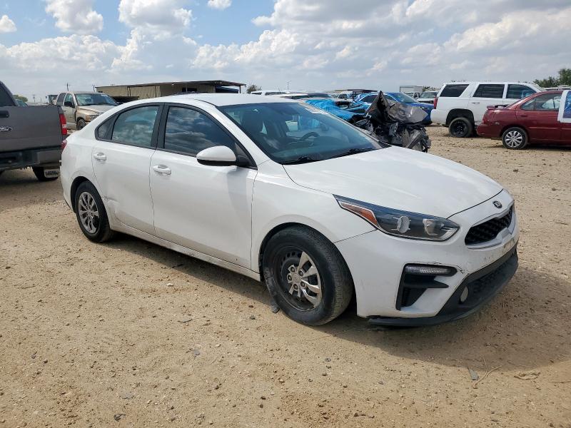 3KPF24AD7KE110292 - 2019 KIA FORTE FE WHITE photo 4