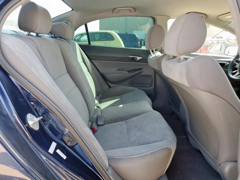 2HGFA1F58AH561335 - 2010 HONDA CIVIC LX BLUE photo 10