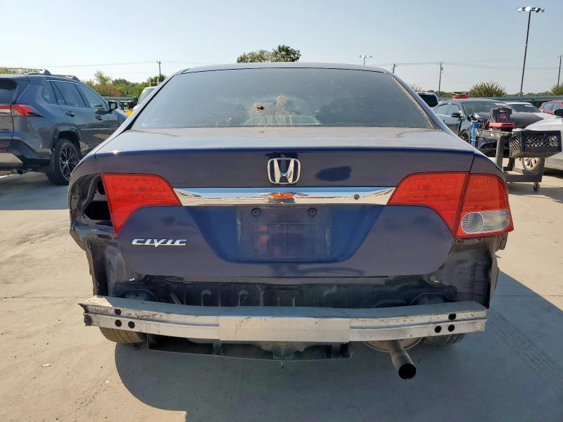 2HGFA1F58AH561335 - 2010 HONDA CIVIC LX BLUE photo 6