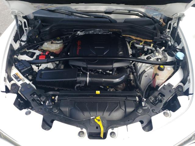 ZASFAKNN5J7C15977 - 2018 ALFA ROMEO STELVIO TI SPORT WHITE photo 11