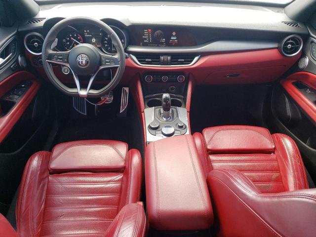 ZASFAKNN5J7C15977 - 2018 ALFA ROMEO STELVIO TI SPORT WHITE photo 8