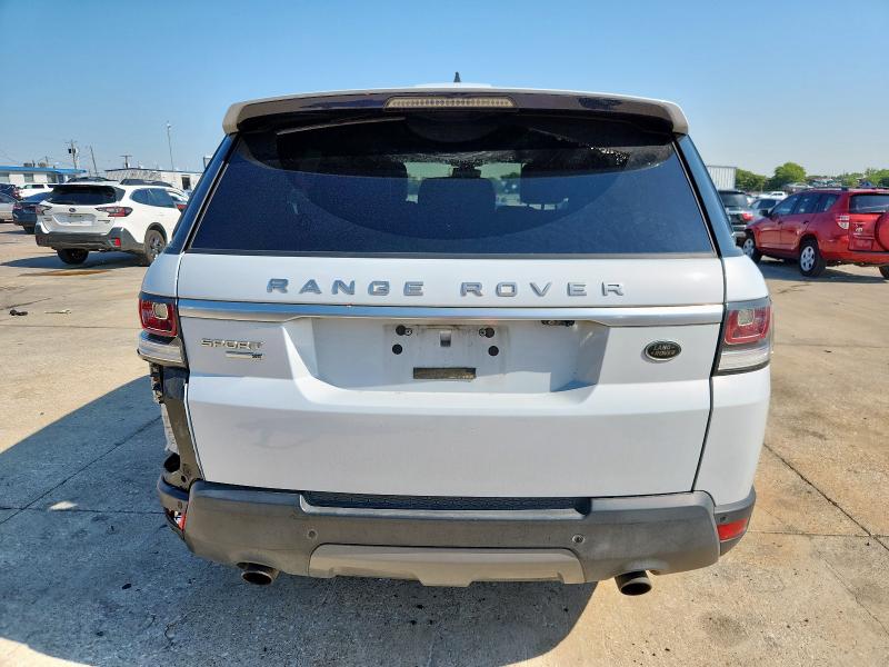 SALWG2FV8HA168861 - 2017 LAND ROVER RANGE ROVE SE WHITE photo 6