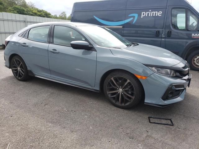 SHHFK7H44MU423593 - 2021 HONDA CIVIC SPORT 灰色 照片 4