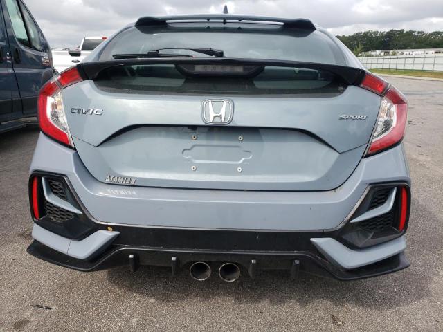 SHHFK7H44MU423593 - 2021 HONDA CIVIC SPORT 灰色 照片 6