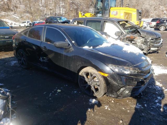 2HGFC2F8XLH501053 - 2020 HONDA CIVIC SPORT 黑色 照片 4