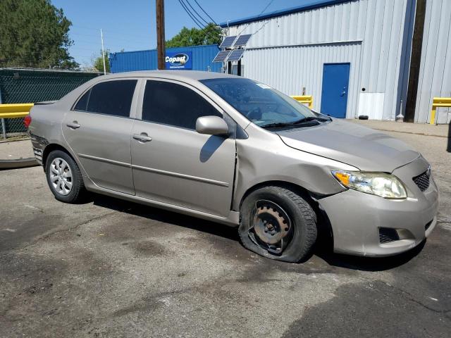 1NXBU40E69Z086612 - 2009 TOYOTA COROLLA BASE 金色 照片 4