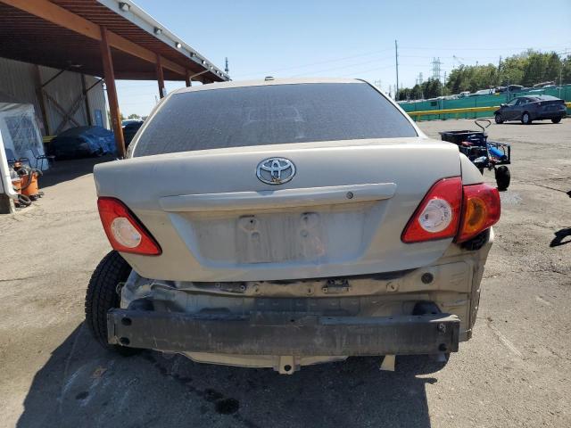 1NXBU40E69Z086612 - 2009 TOYOTA COROLLA BASE 金色 照片 6