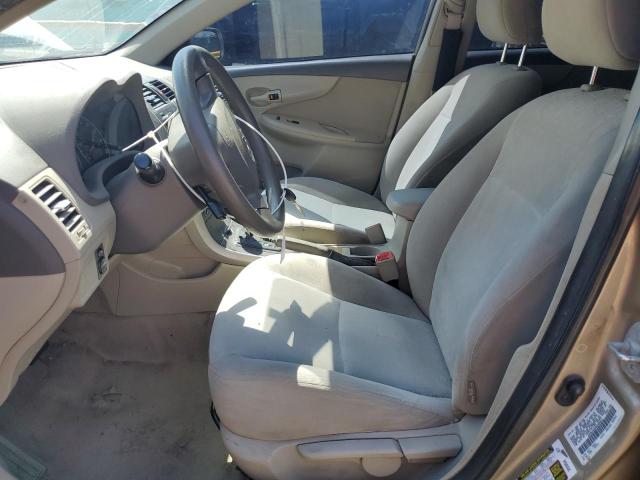 1NXBU40E69Z086612 - 2009 TOYOTA COROLLA BASE 金色 照片 7