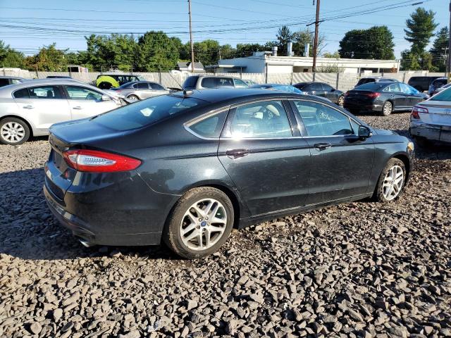 3FA6P0H79ER389144 - 2014 FORD FUSION SE BLACK photo 3