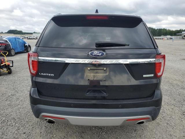 1FM5K7FH7HGB68514 - 2017 FORD EXPLORER LIMITED BLACK photo 6