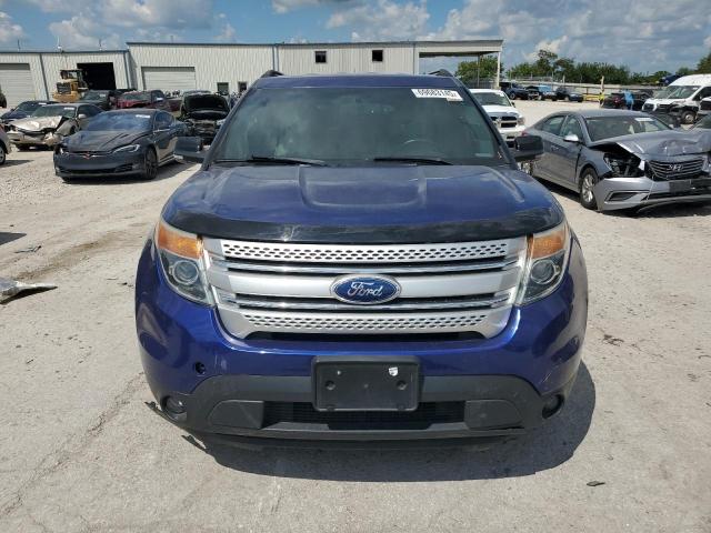 1FM5K7D82DGB57644 - 2013 FORD EXPLORER XLT BLUE photo 5