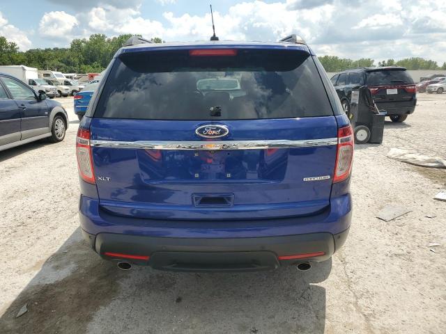 1FM5K7D82DGB57644 - 2013 FORD EXPLORER XLT BLUE photo 6
