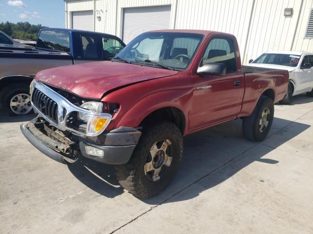 5TENM92N34Z457947 - 2004 TOYOTA TACOMA PRERUNNER RED photo 1