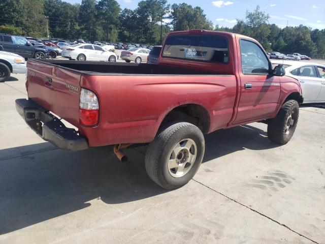 5TENM92N34Z457947 - 2004 TOYOTA TACOMA PRERUNNER RED photo 3
