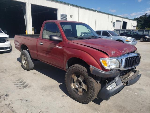 5TENM92N34Z457947 - 2004 TOYOTA TACOMA PRERUNNER RED photo 4