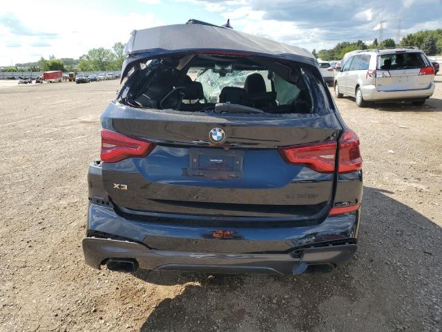 5UXTS3C5XK0Z05847 - 2019 BMW X3 XDRIVEM40I BLUE photo 6