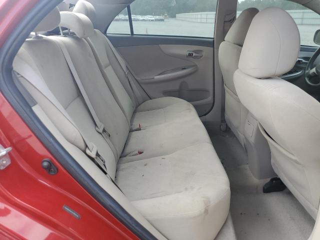1NXBU4EE7AZ352216 - 2010 TOYOTA COROLLA BASE 红色 照片 10