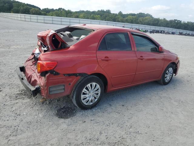 1NXBU4EE7AZ352216 - 2010 TOYOTA COROLLA BASE 红色 照片 3