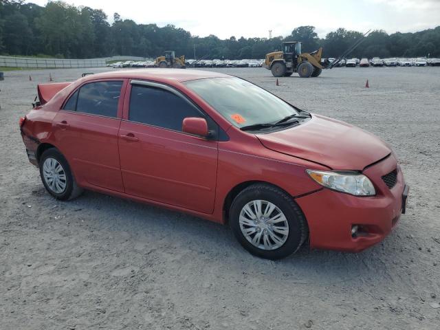 1NXBU4EE7AZ352216 - 2010 TOYOTA COROLLA BASE 红色 照片 4