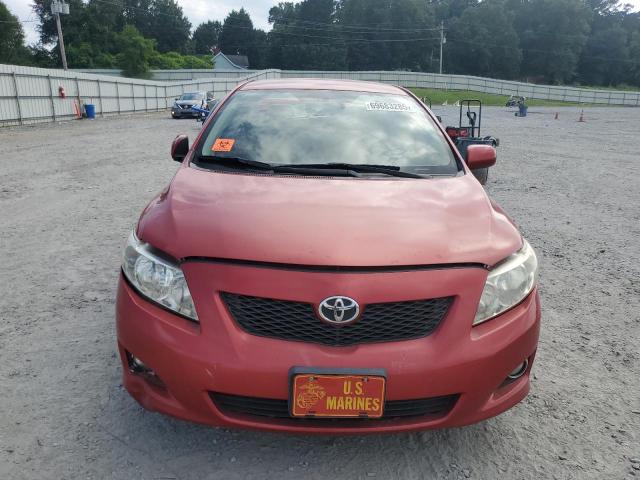 1NXBU4EE7AZ352216 - 2010 TOYOTA COROLLA BASE 红色 照片 5