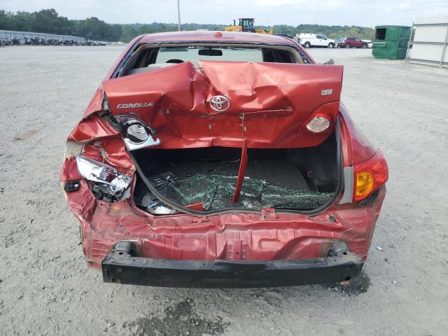 1NXBU4EE7AZ352216 - 2010 TOYOTA COROLLA BASE 红色 照片 6