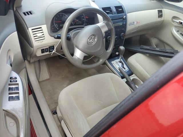 1NXBU4EE7AZ352216 - 2010 TOYOTA COROLLA BASE 红色 照片 8