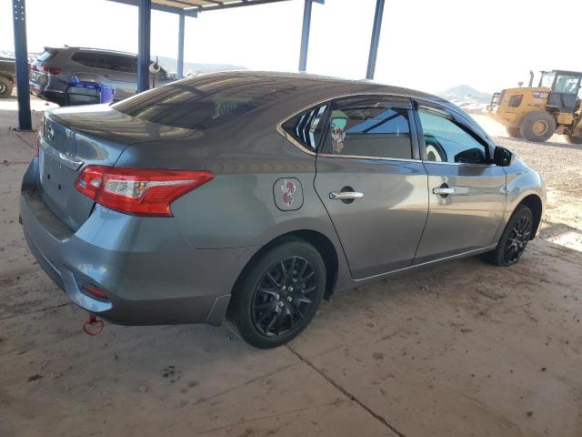 3N1AB7AP9JY346142 - 2018 NISSAN SENTRA S ნაცრისფერი ფოტო 3