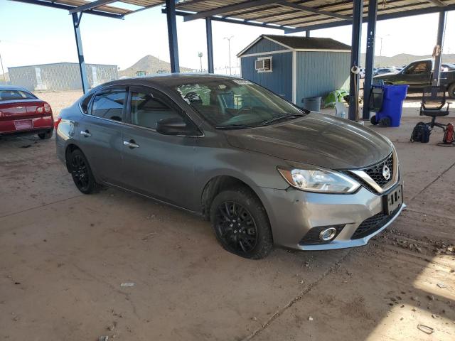 3N1AB7AP9JY346142 - 2018 NISSAN SENTRA S ნაცრისფერი ფოტო 4