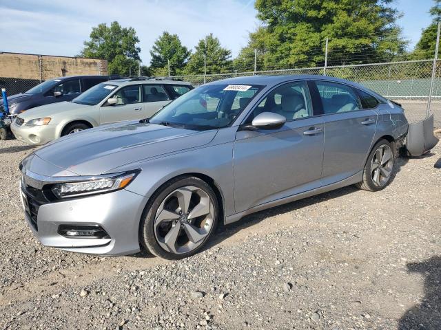 1HGCV1F92JA086189 - 2018 HONDA ACCORD TOURING GRAY photo 1