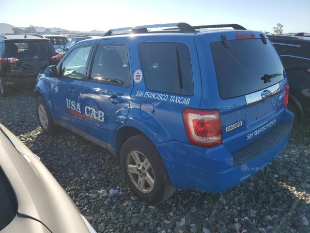 1FMCU49319KB04113 - 2009 FORD ESCAPE HYBRID ლურჯი ფოტო 2