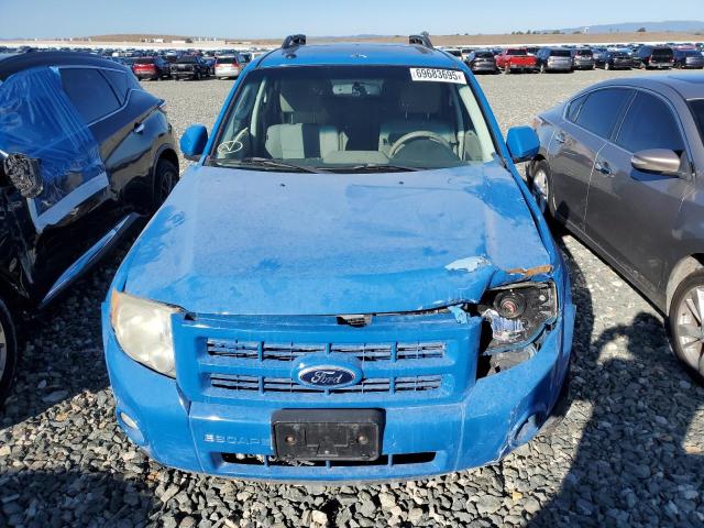 1FMCU49319KB04113 - 2009 FORD ESCAPE HYBRID ლურჯი ფოტო 5