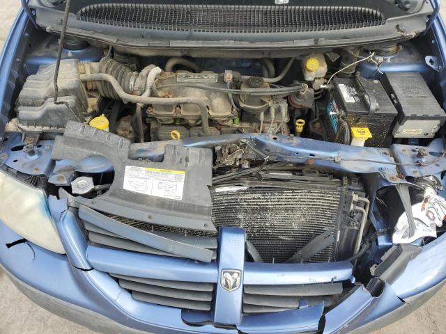 1D4GP25R37B239072 - 2007 DODGE CARAVAN SE BLUE photo 11