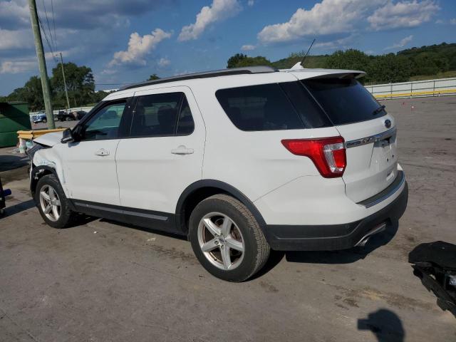 1FM5K7D81JGA76498 - 2018 FORD EXPLORER XLT أبيض صورة 2