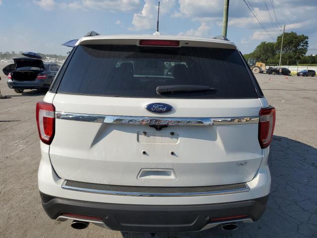 1FM5K7D81JGA76498 - 2018 FORD EXPLORER XLT أبيض صورة 6