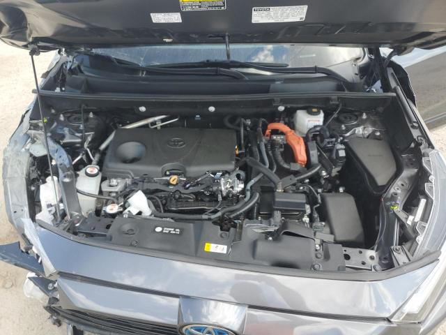 4T3T6RFV6NU096108 - 2022 TOYOTA RAV4 SE GRAY photo 12