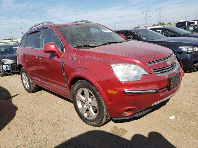 3GNAL4EK7ES625161 - 2014 CHEVROLET CAPTIVA LTZ RED photo 4