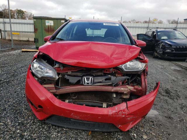 3HGGK5H52FM755163 - 2015 HONDA FIT LX RED photo 5