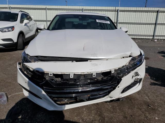 1HGCV2F91JA021842 - 2018 HONDA ACCORD TOURING WHITE photo 5