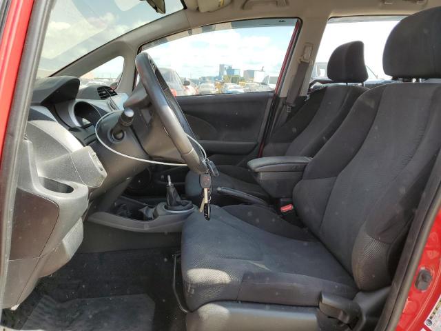 JHMGE87469S038663 - 2009 HONDA FIT SPORT RED photo 7