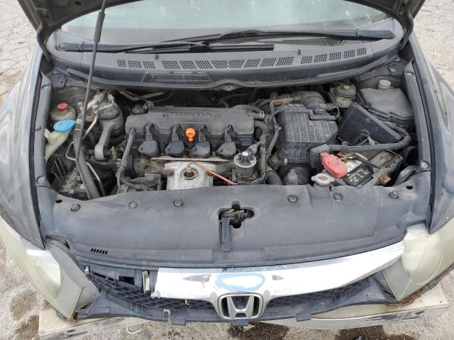 2HGFA15809H507146 - 2009 HONDA CIVIC EX BLACK photo 11