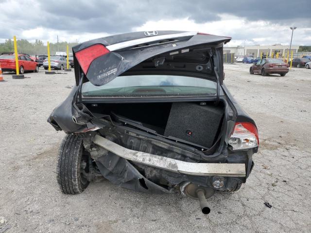 2HGFA15809H507146 - 2009 HONDA CIVIC EX BLACK photo 6