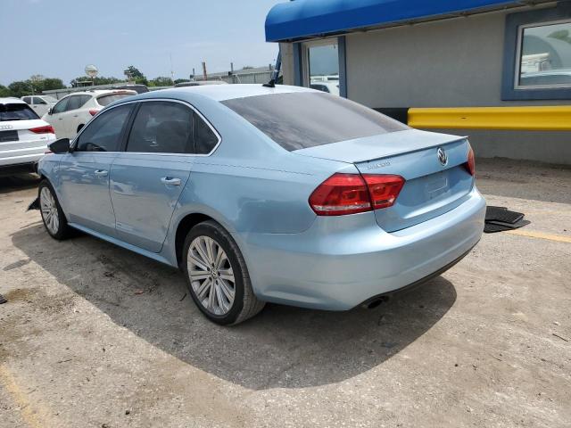 1VWBH7A3XCC103560 - 2012 VOLKSWAGEN PASSAT SE BLUE photo 2