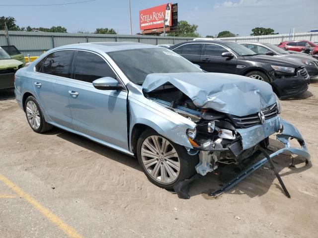 1VWBH7A3XCC103560 - 2012 VOLKSWAGEN PASSAT SE BLUE photo 4