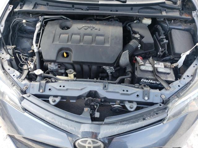2T1BURHE8HC854866 - 2017 TOYOTA COROLLA L Bleu photo 11