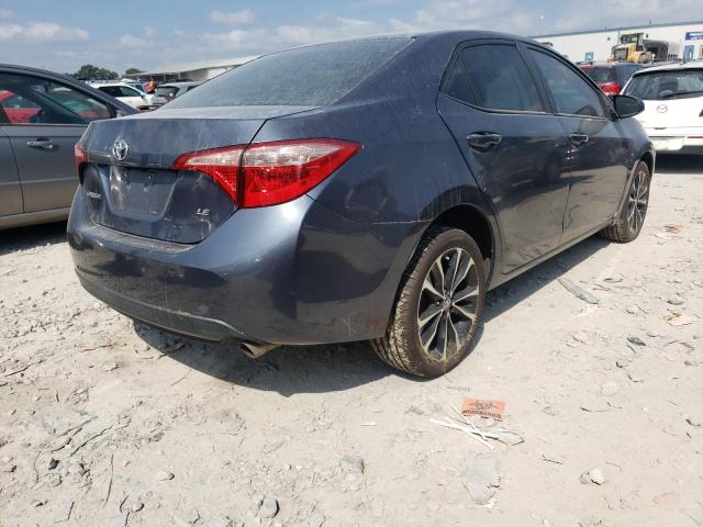 2T1BURHE8HC854866 - 2017 TOYOTA COROLLA L Bleu photo 3