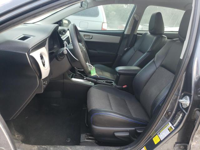 2T1BURHE8HC854866 - 2017 TOYOTA COROLLA L Bleu photo 7